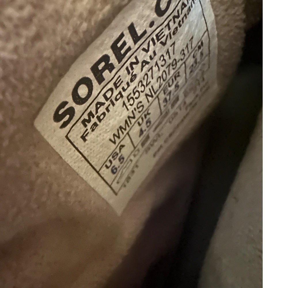 Sorel Glacey Explorer Waterproof, women's size 6.5 - Picture 6 of 6